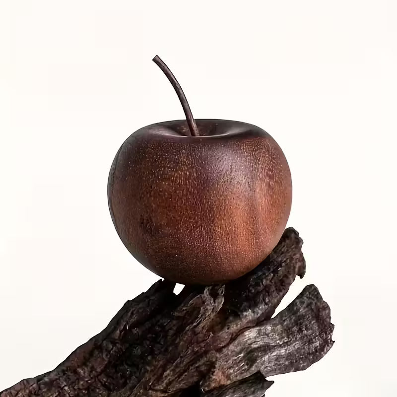 Elegante difusor de aroma de manzana de madera natural – Dispensador artesanal de aceites esenciales Chappelle Grain